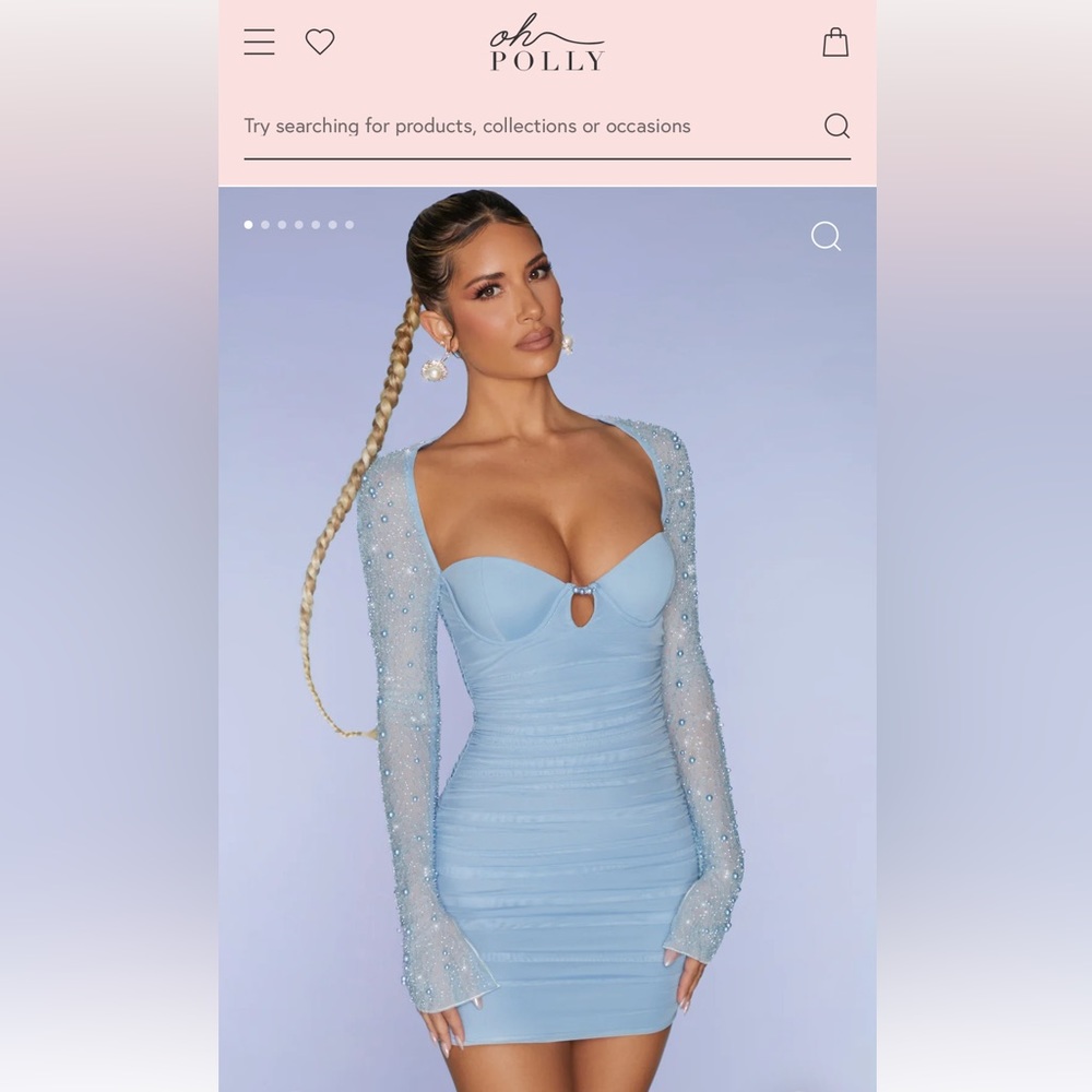 Oh Polly Blue St Germain Dress